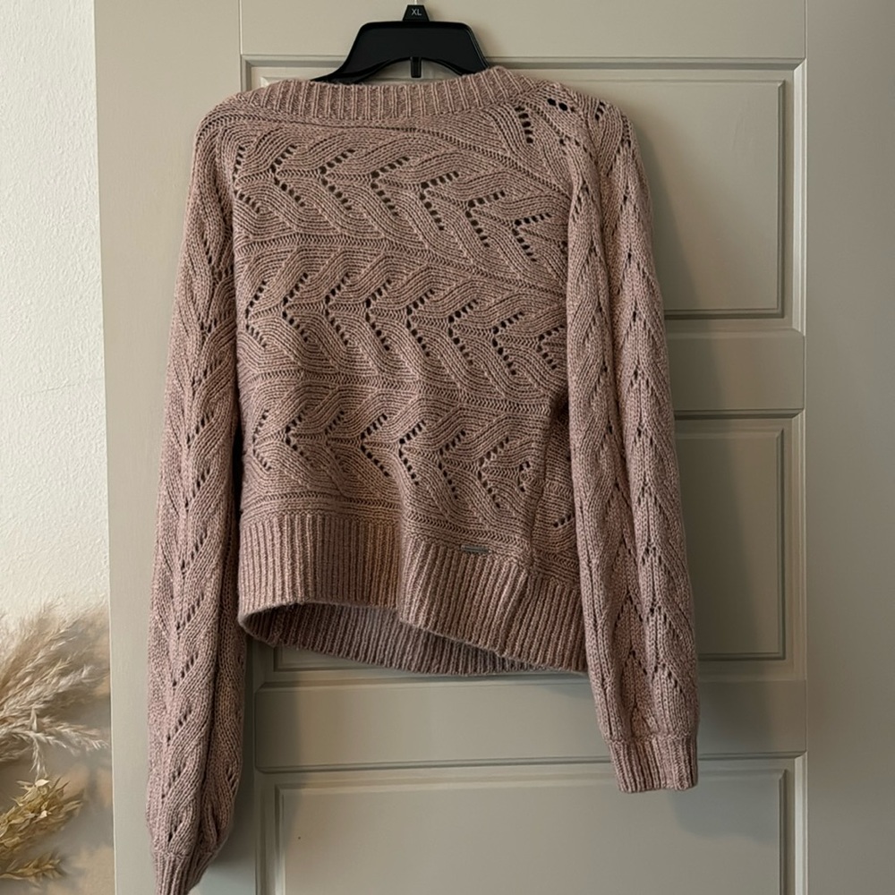 Abercrombie pink sweater
